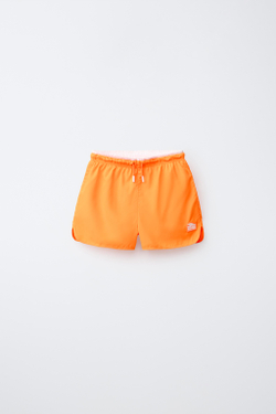 ZARA ОДНОТОННЫЕ ПЛАВКИ, НЕОНОВЫЙ ОРАНЖЕВЫЙ