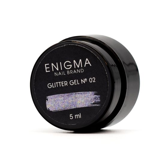 Глиттер гель Enigma №02