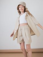 Шорты хлопковые "Песок" 7+