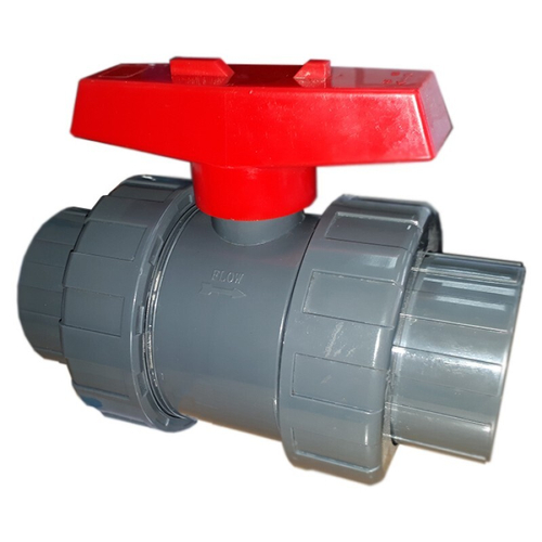 Шаровый кран ПВХ 1,6 МПа d_63, STP063