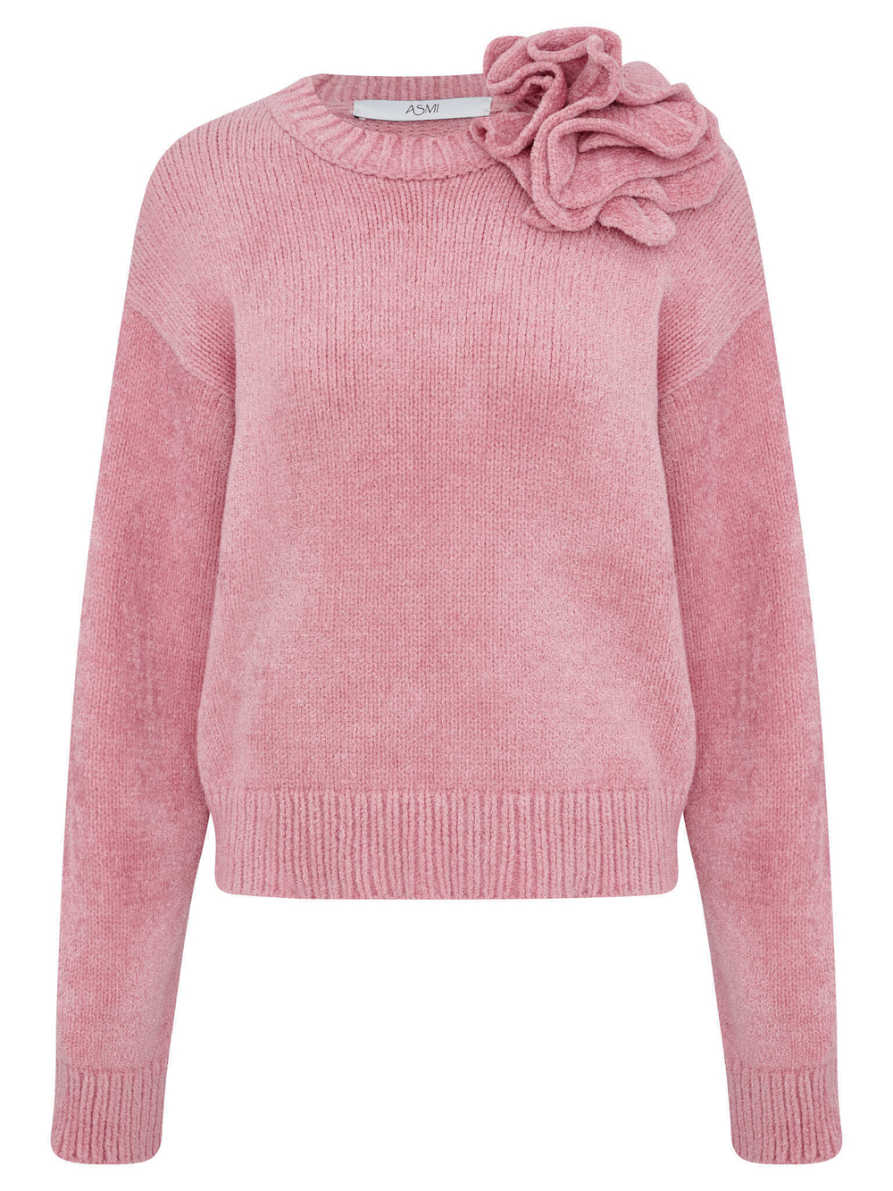 sweater with a flower