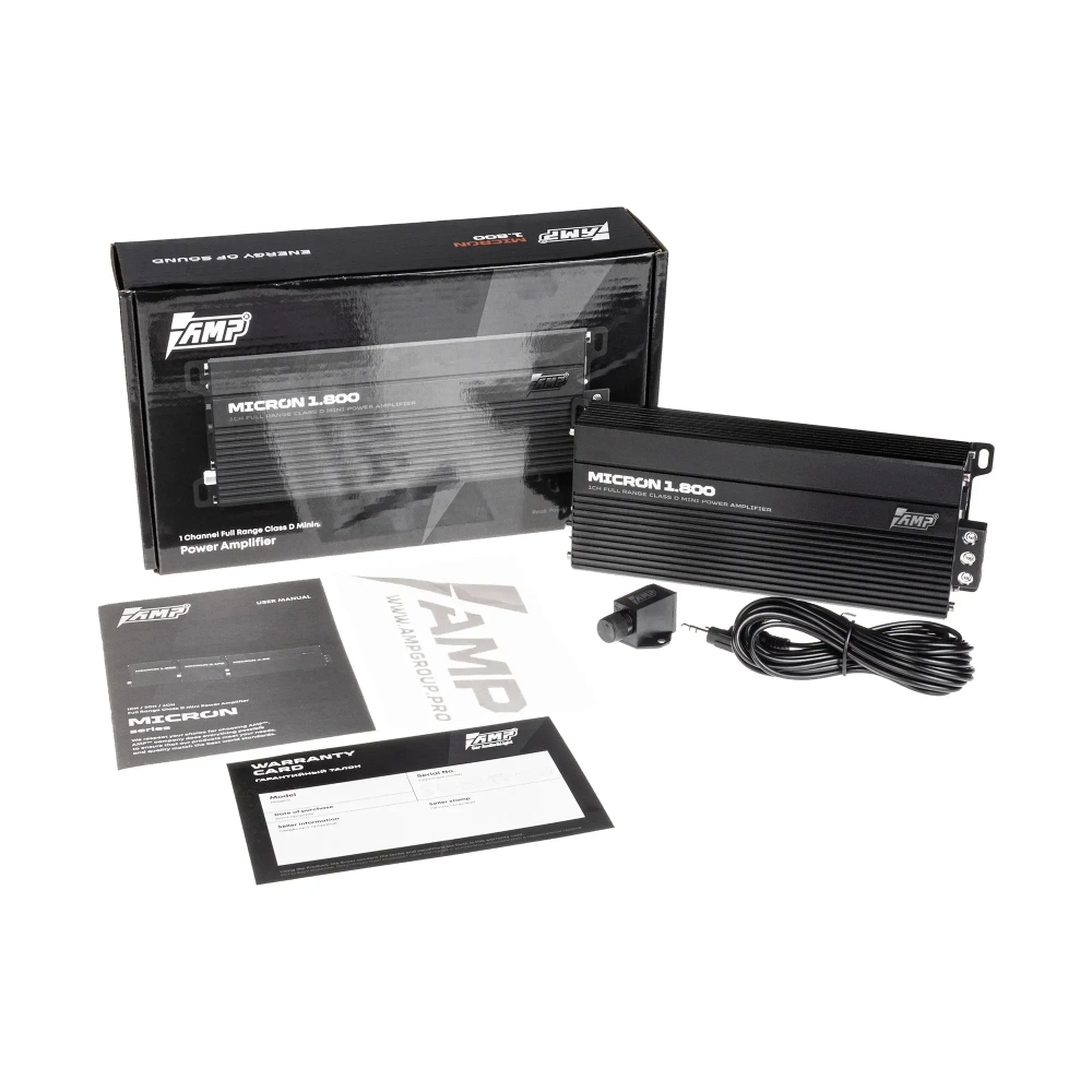 Усилитель AMP MICRON 1.800 - BUZZ Audio