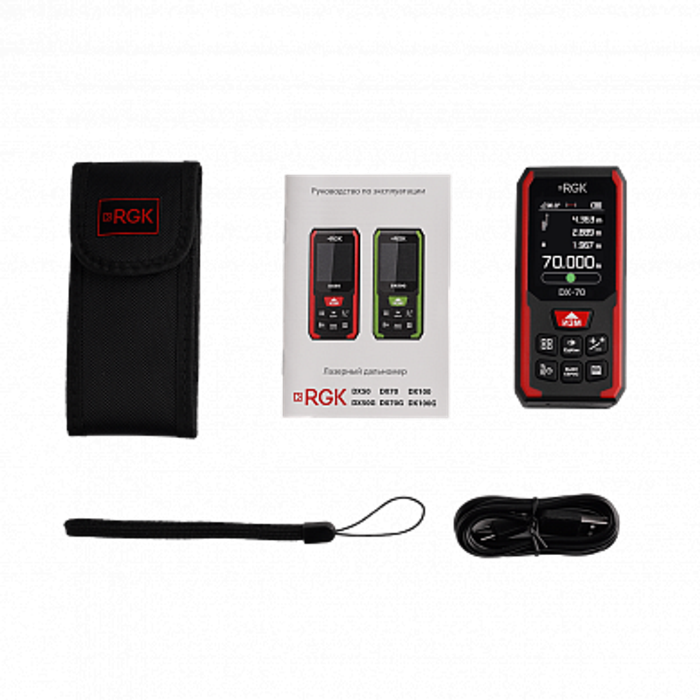Лазерный дальномер RGK DX-70