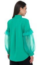 Блуза Очень красивая(изумруд) Diolche