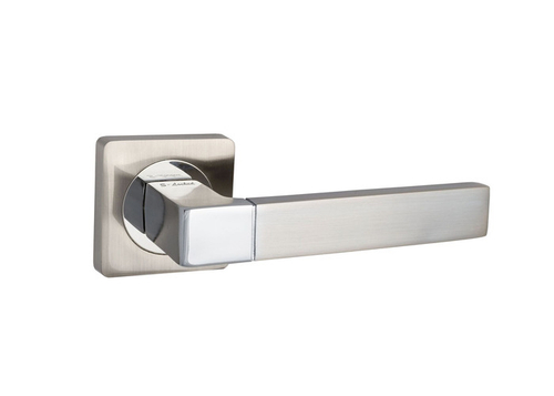 Ручки дверные S-Locked 167 SN/CP сатин/хром