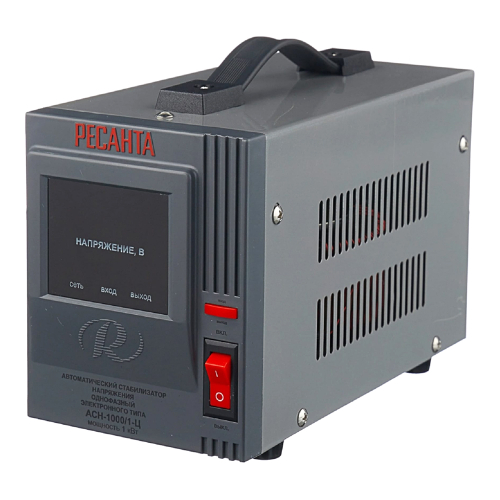 Силовой стабилизатор напряжения Ресанта АСН-1000/1-Ц