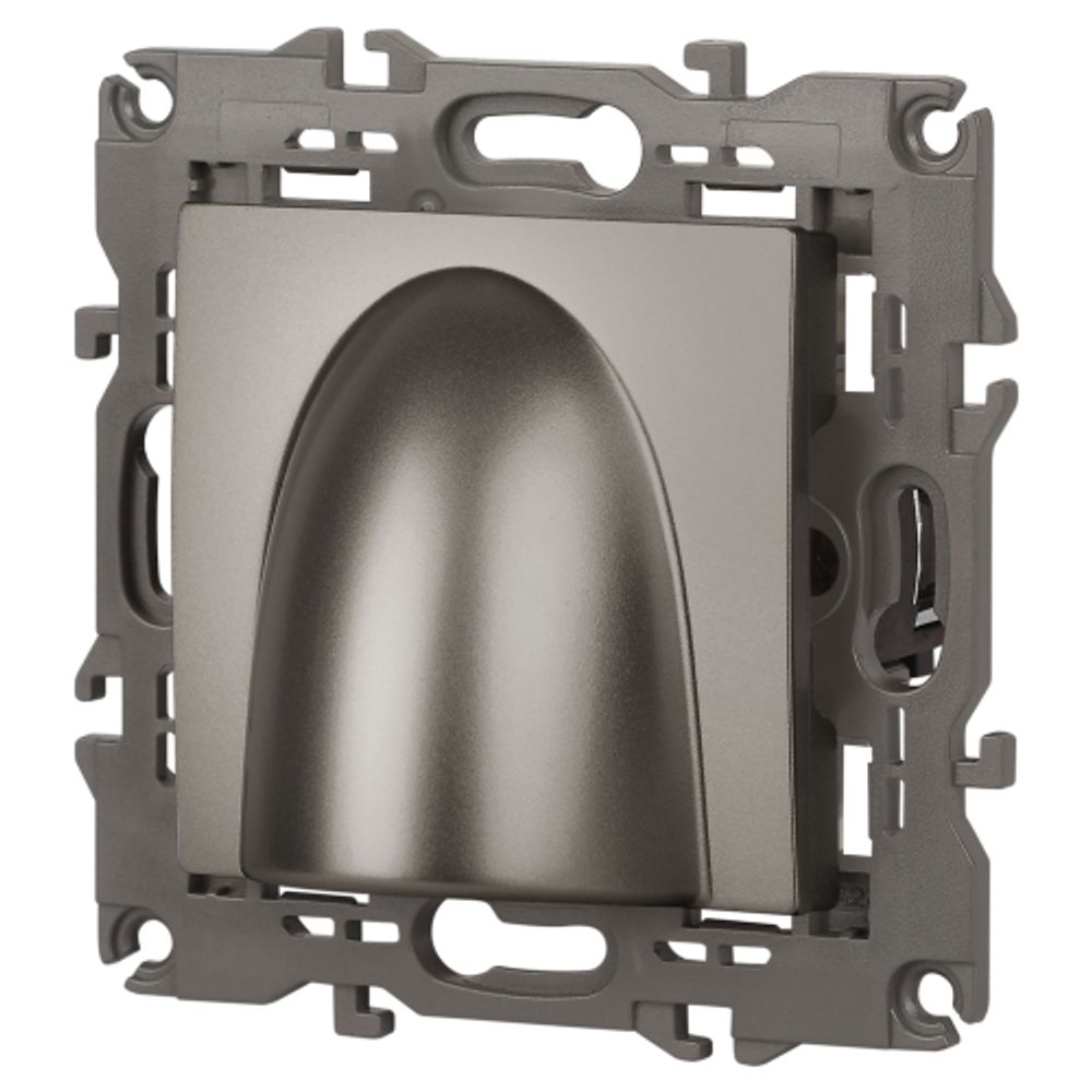 Вывод кабеля ЭРА Elegance 14-6003-16 титан