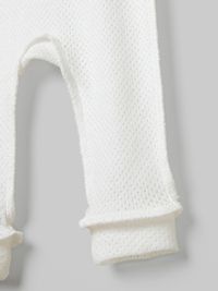 Ползунки "Молоко" из ажурного хлопка 0+