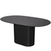 Стол обеденный Type овальный 160*95 см (черный)