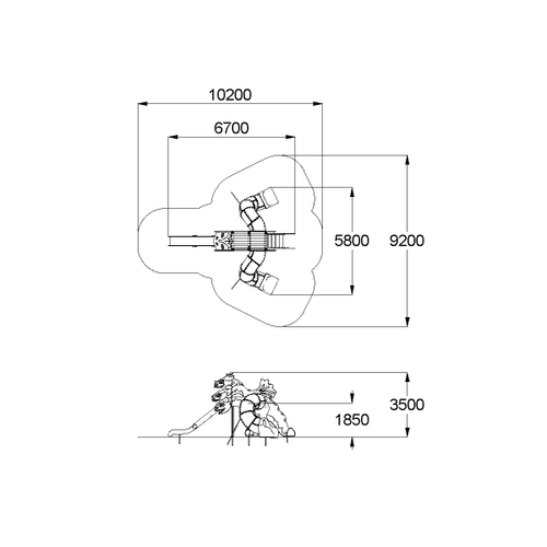 Игровой комплекс Змей Горыныч