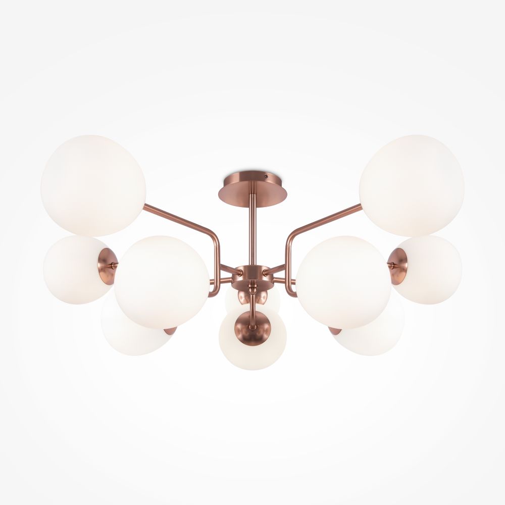 Люстра на штанге Maytoni Erich MOD221PL-10G