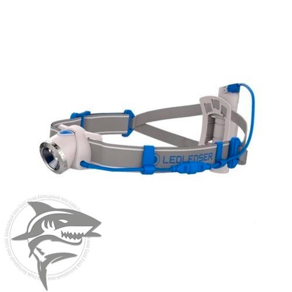 Cветодиодный фонарь LED LENSER NEO 10R 500917 синий (налобный)