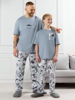 Костюм мужской Олимп-3 Виотекс СЕРЫЙ