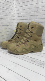 Тактические треккинговые ботинки m6-merlle / высокие / песок