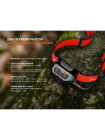 Фонарь Fenix налобный HP12R-T черный 1300 люмен