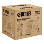 Генератор инверторный Denzel GS-3800iSE