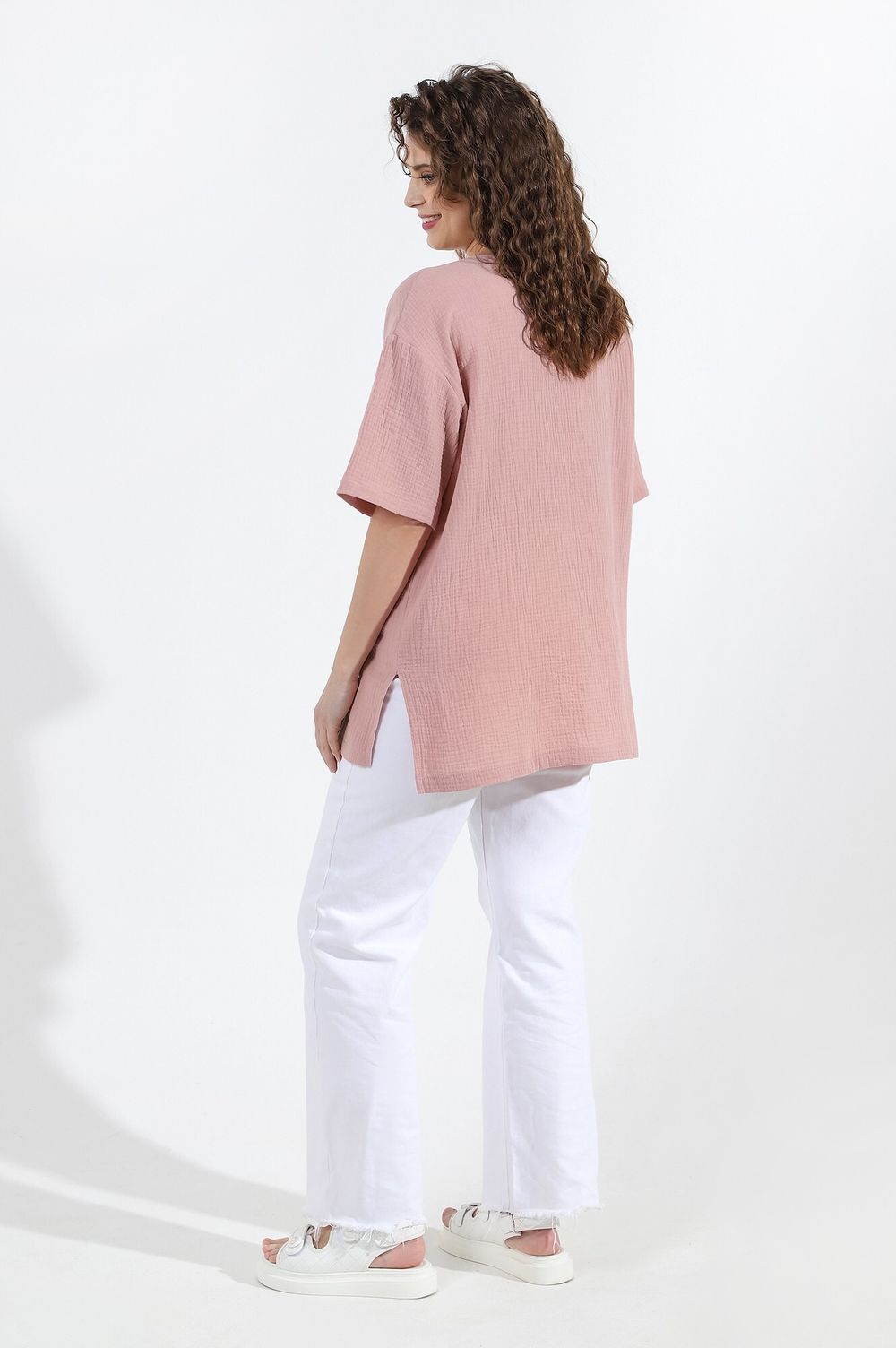 Блузка Виола-1 Виотекс ПУДРОВЫЙ