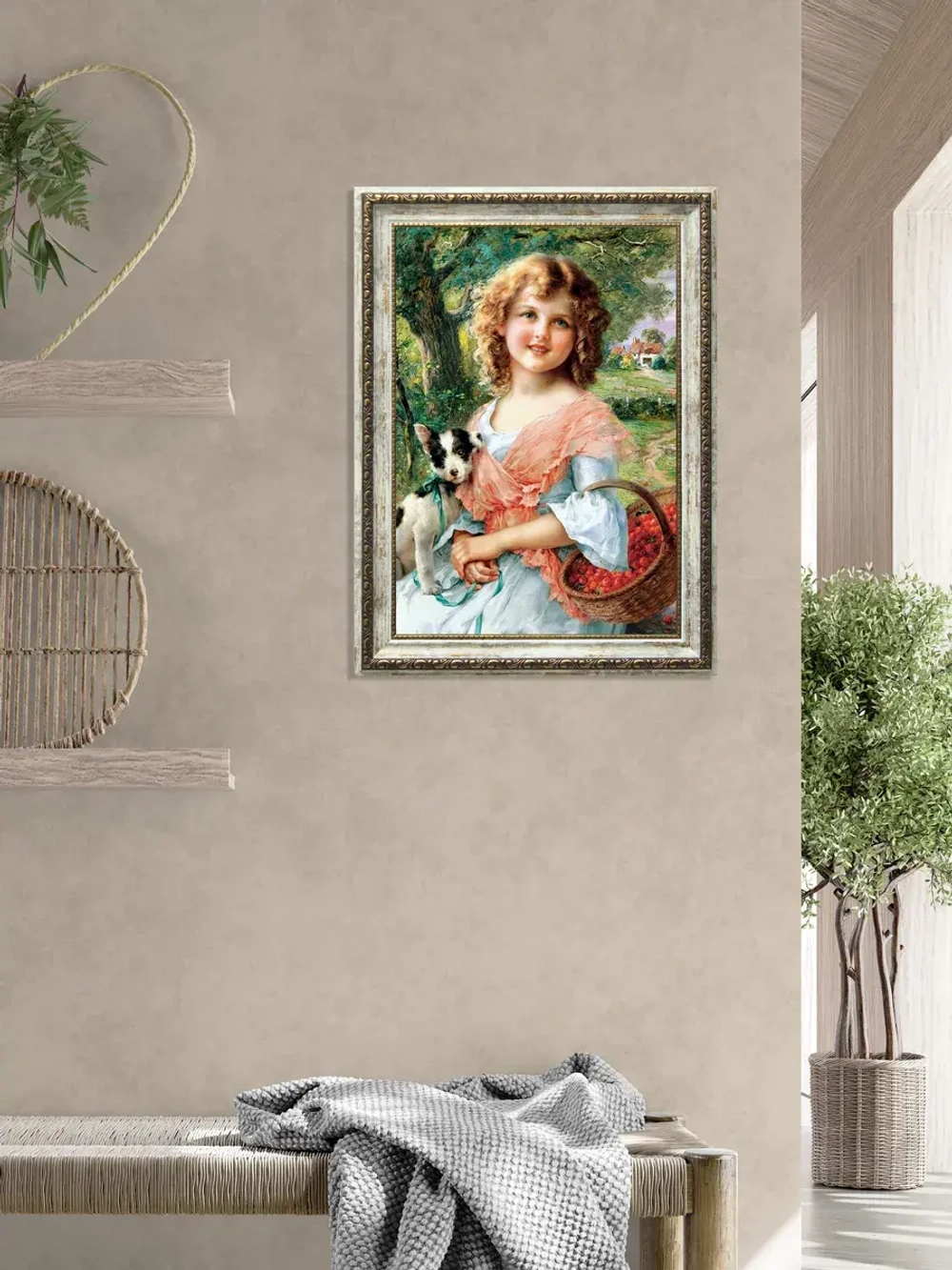 Картина на стену интерьерная на холсте 29*39 см