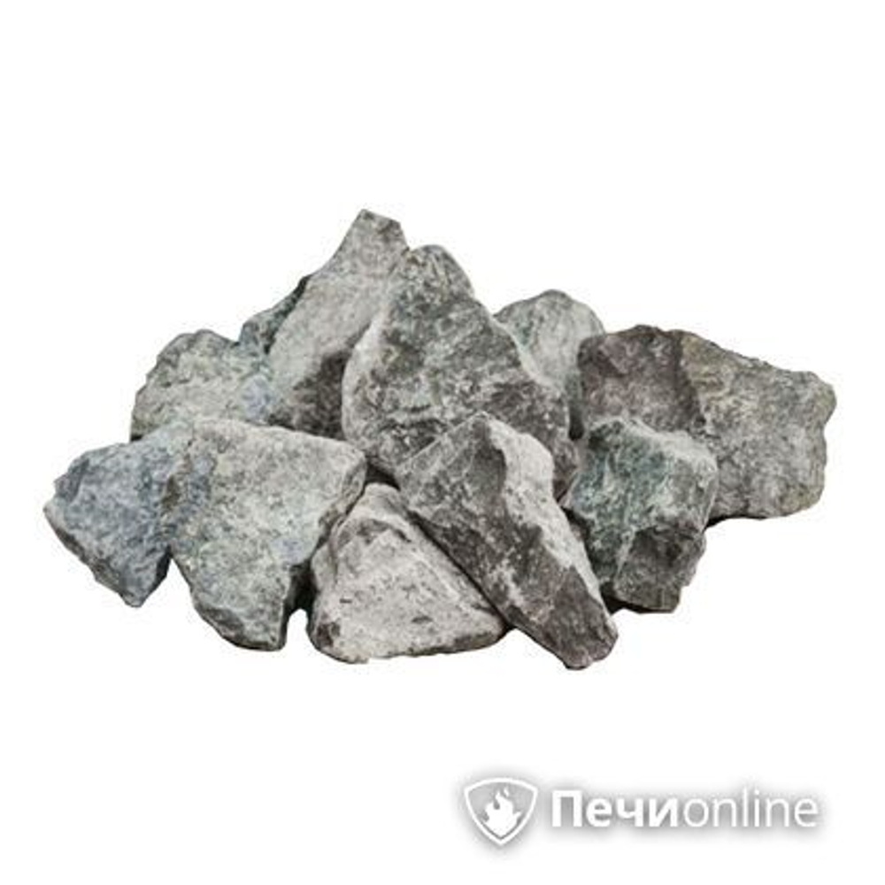 Камни для бани Уральский камень Перидотит Уральский 20 кг.