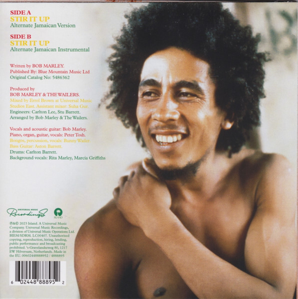 Bob Marley & The Wailers / Stir It Up (7" Vinyl Single)