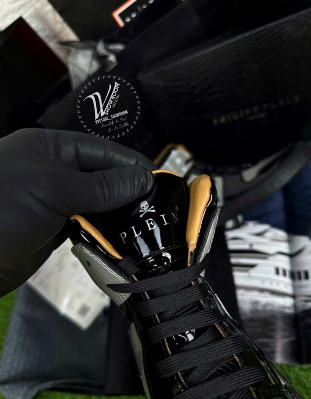 Кроссовки Philipp Plein Notorious Hi-Top