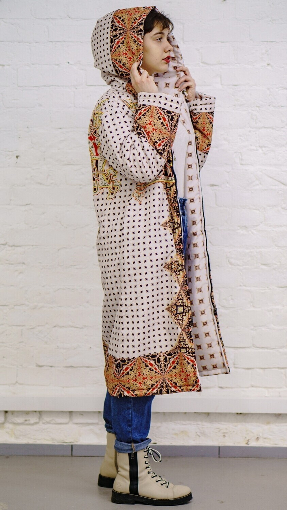 Двустороннее пальто-парка "Новгородский трофей 2"