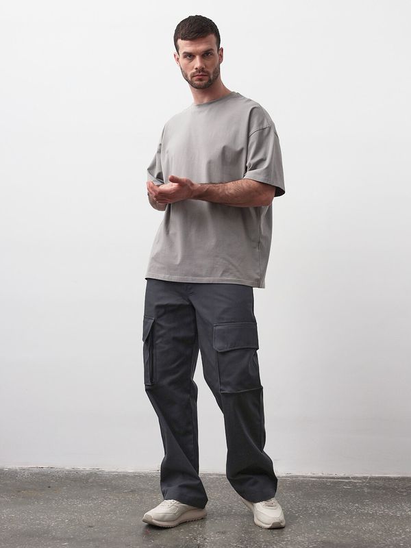 Брюки Cargo Мужские Серые - фото 2