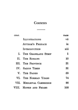 Life in Old Cambridge. Illustrations of English History | M. E. Monckton Jones