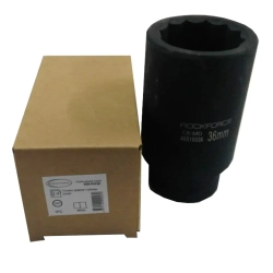 Головка ударная глубокая 36мм 3/4''12гр. RockForce##Rock FORCE RF-46810036