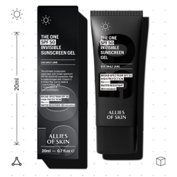 ДЕФЕКТ УПАКОВКИ: ALLIES OF SKIN The One SPF 50 Invisible Sunscreen Gel Невидимый солнцезащитный гель SPF 50, 20 мл