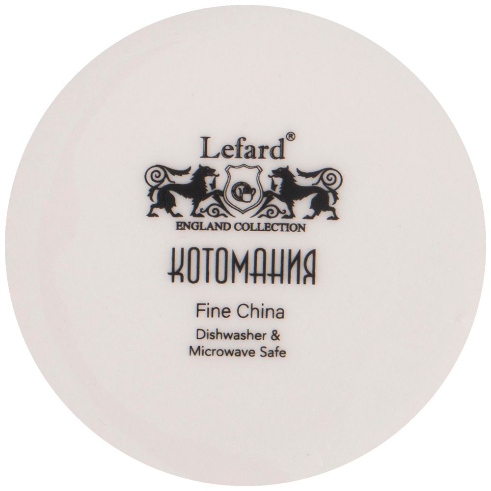 КРУЖКА LEFARD КОТОМАНИЯ С СИЛ. КРЫШКОЙ, 11,5/8,5*9СМ 400МЛ