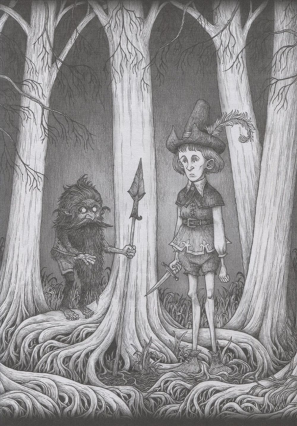 Книга Страшные сказки братьев Гримм с иллюстрациями