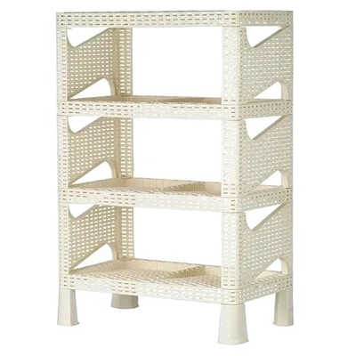 Полка для обуви Плетёнка (Слоновая кость)