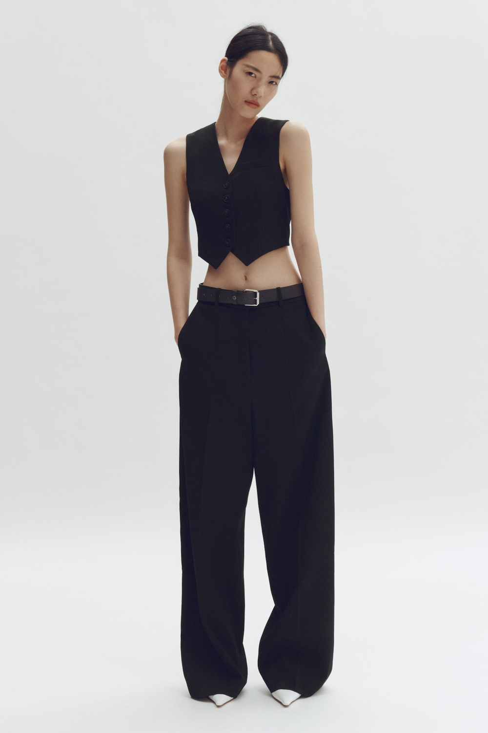 H&M - Stella McCartney Шерстяной жилет, черный