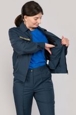 Костюм летний  женский МЧС (Патруль-240, серо-синий)