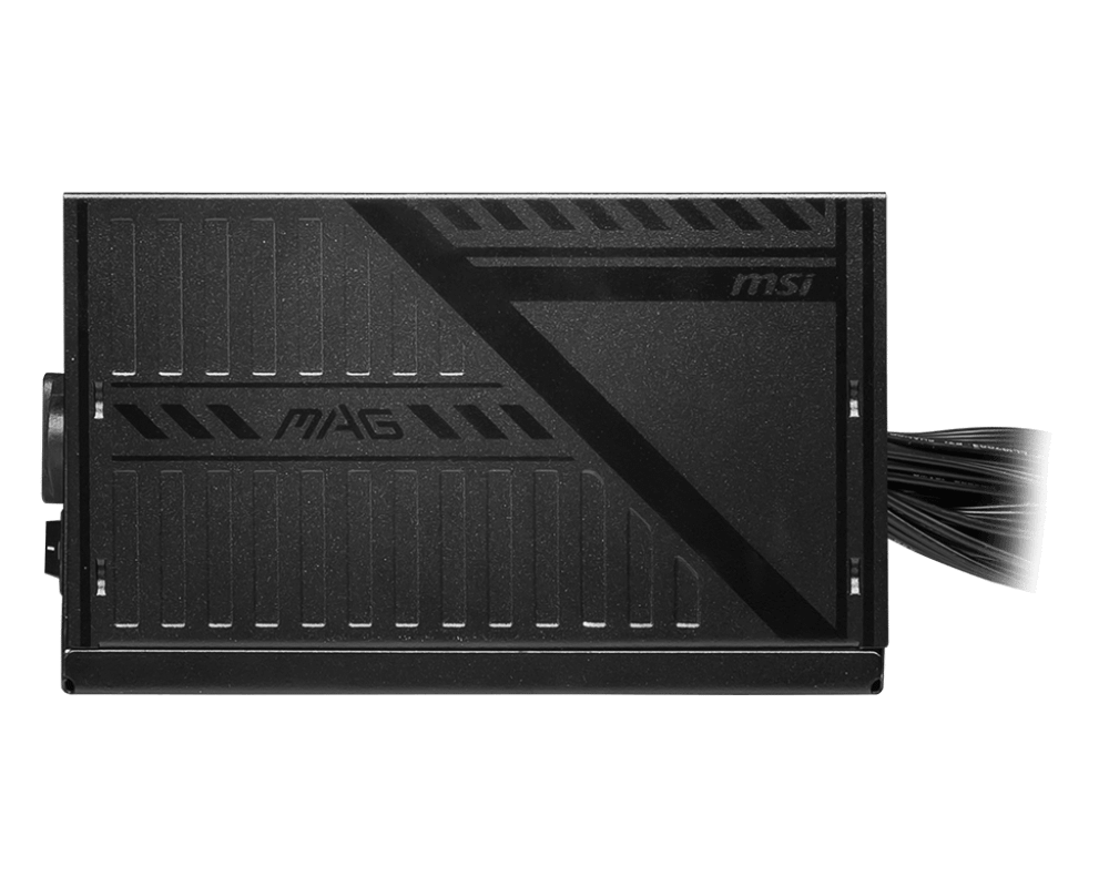 Блок питания MSI  550W, MAG A550BNL, Non Modular, ATX, 80+ BRONZE, КПД >85%, Fan 120mm, Черный