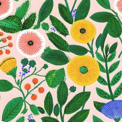 Яркий летний ботанический