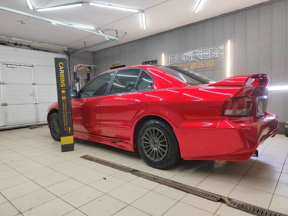 Пленка PET перламутровая красная глянцевая Metallic Red Carbins