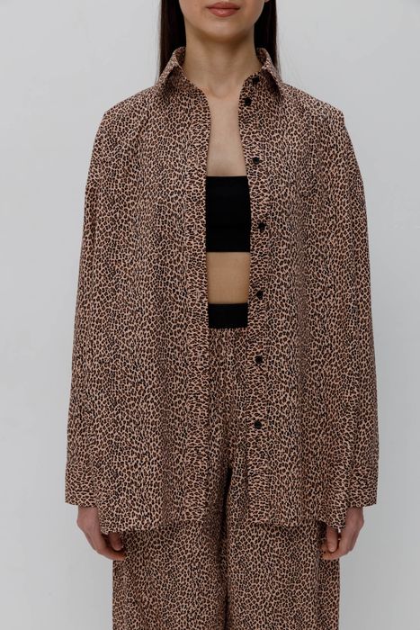 РУБАШКА КЛОДИ ЛЕОПАРД