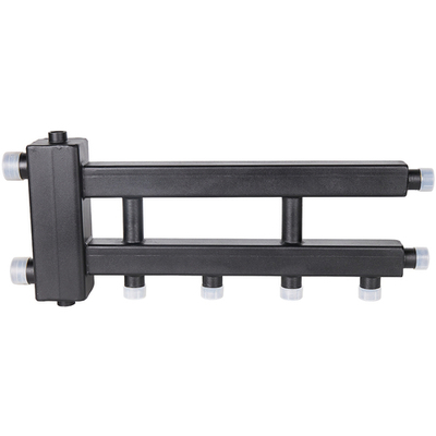 ROMMER Коллектор (дублер рядный) с гидроразделителем 1 1/4" на 2+1 контура до 60 кВт