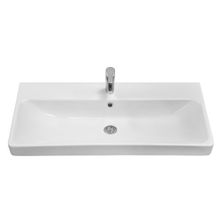 Раковина мебельная АкватонАдриана 90 фарфор, цвет Белый (1WH501629)