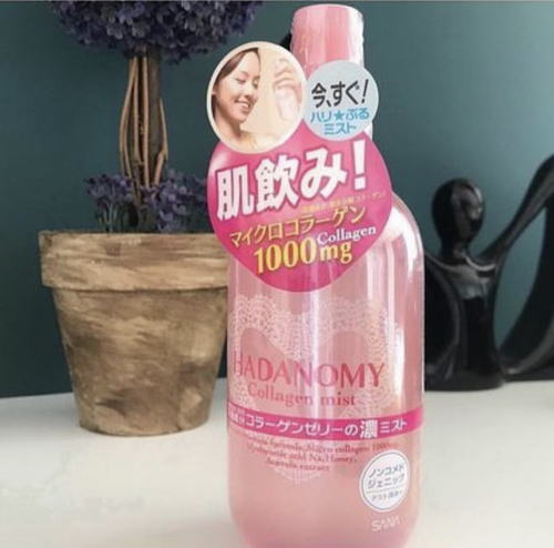 Суперувлажняющий лосьон-спрей c коллагеном и гиалуроновой кислотой.