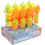 Мыльные пузыри «Цыпленок» 21 см, 80 мл, танцующий, микс цветов