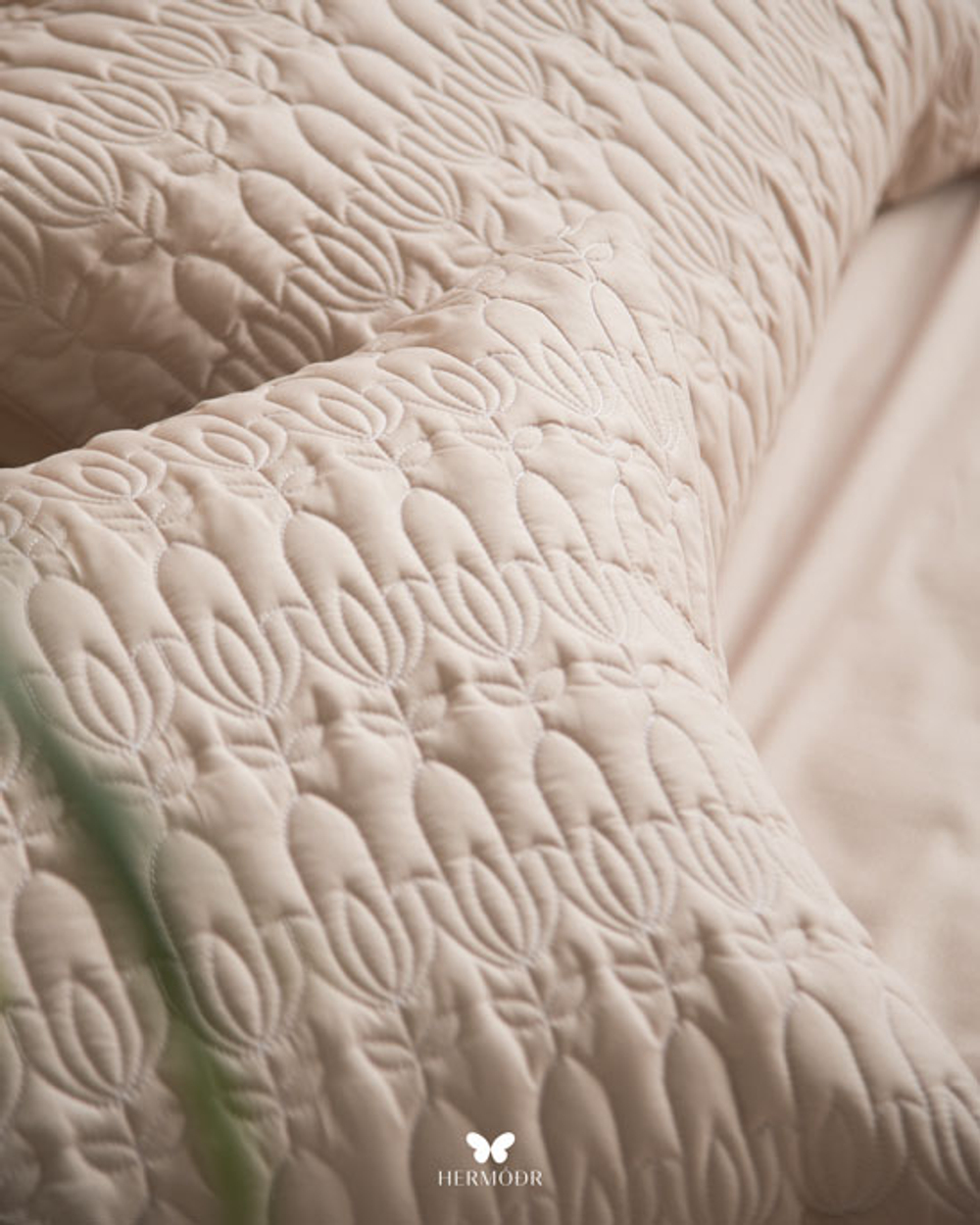 Комплект постельного белья двуспальный Rio Grand Coral Milk Hermodr 7 предметов 130220295 Иран