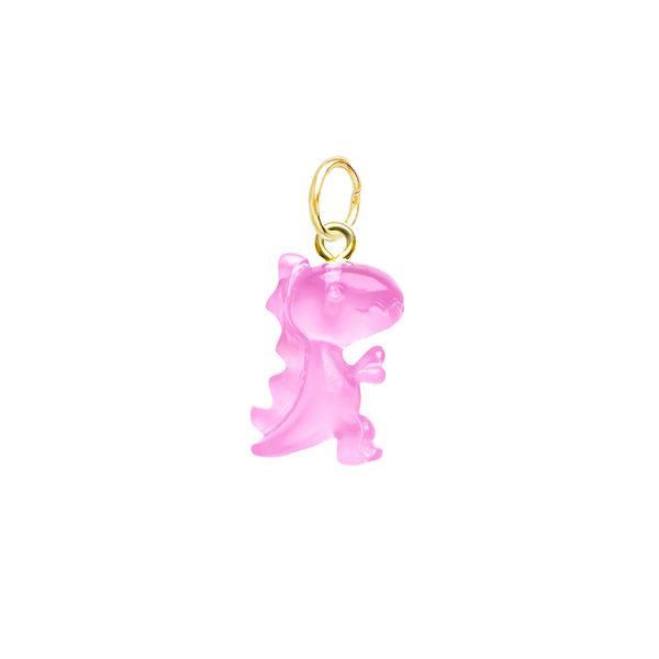 Подвеска Динозавр из смолы