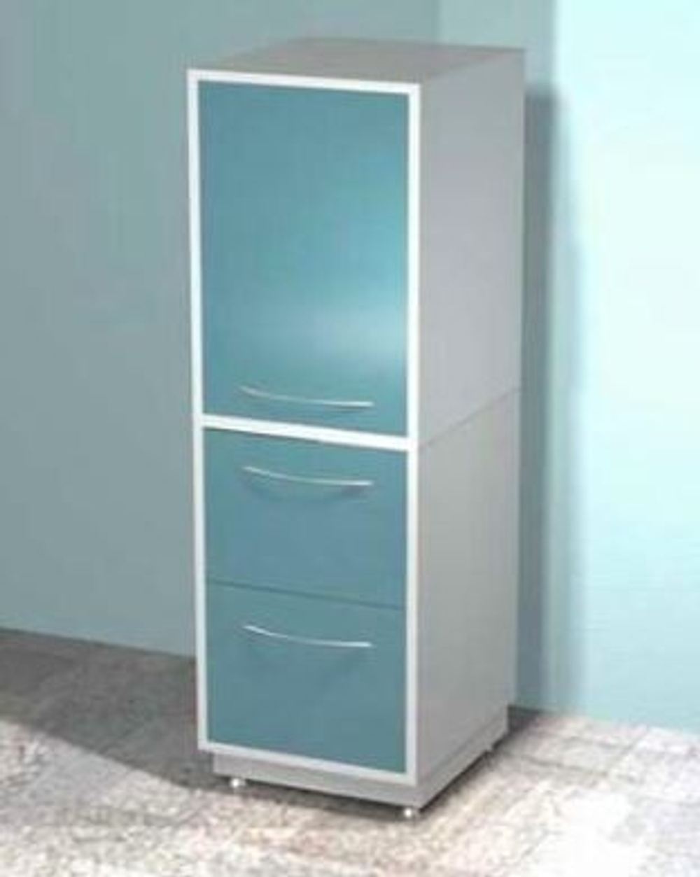 Медицинский металлический шкаф DM-74