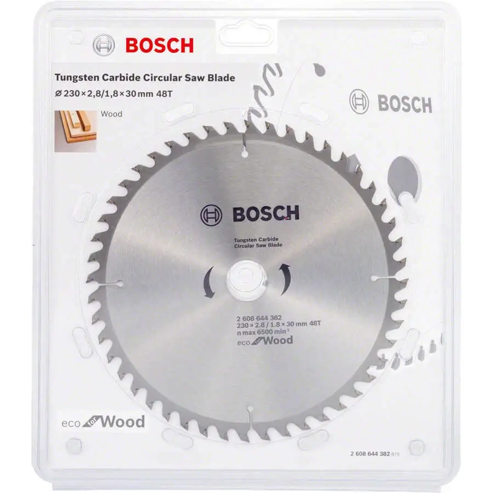 Пильный диск Eco for wood 230X30-48T BOSCH 2608644382