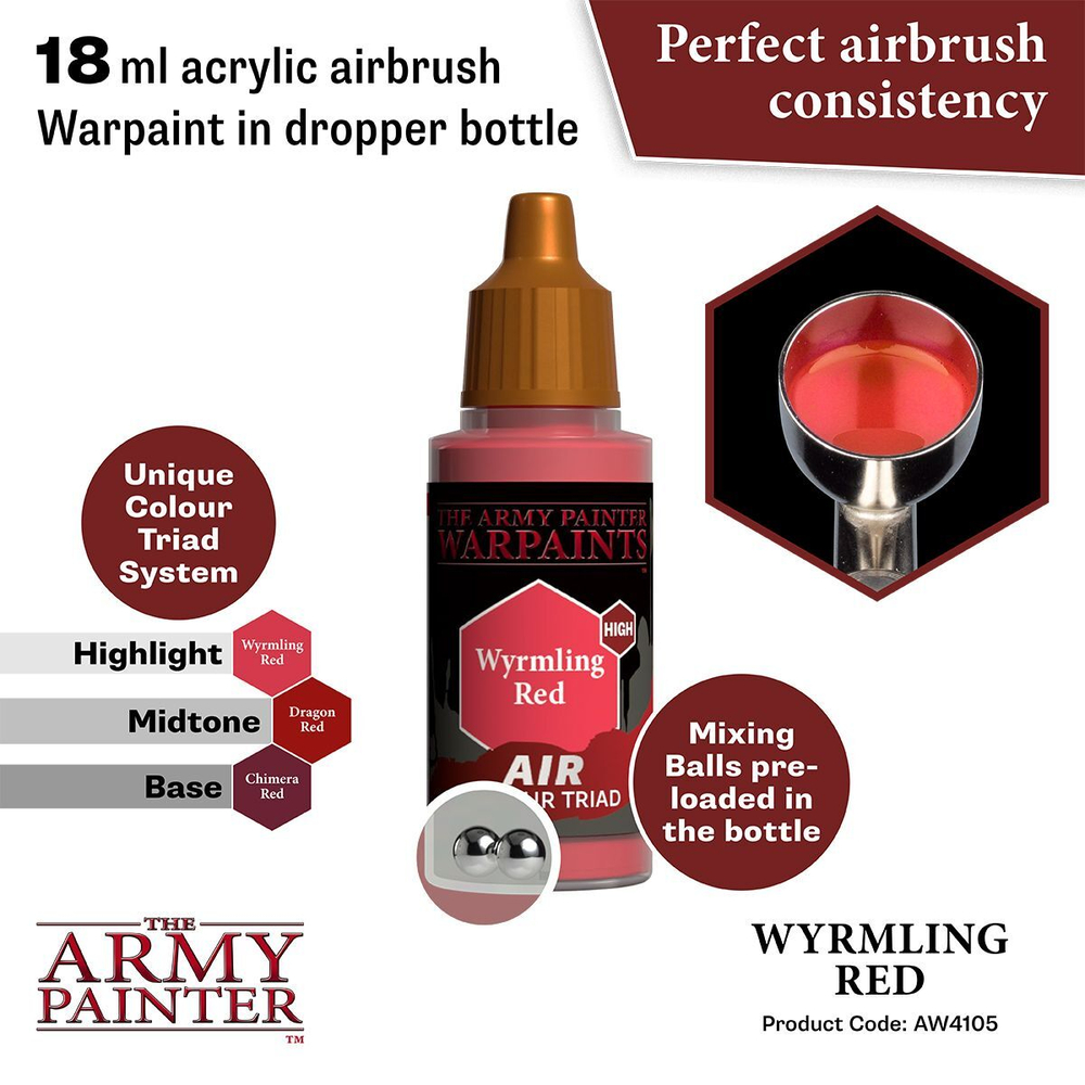 Warpaints Air: Wyrmling Red