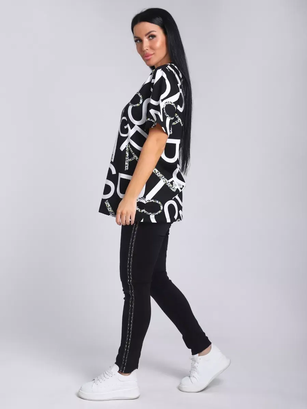 Футболка женская большие размеры