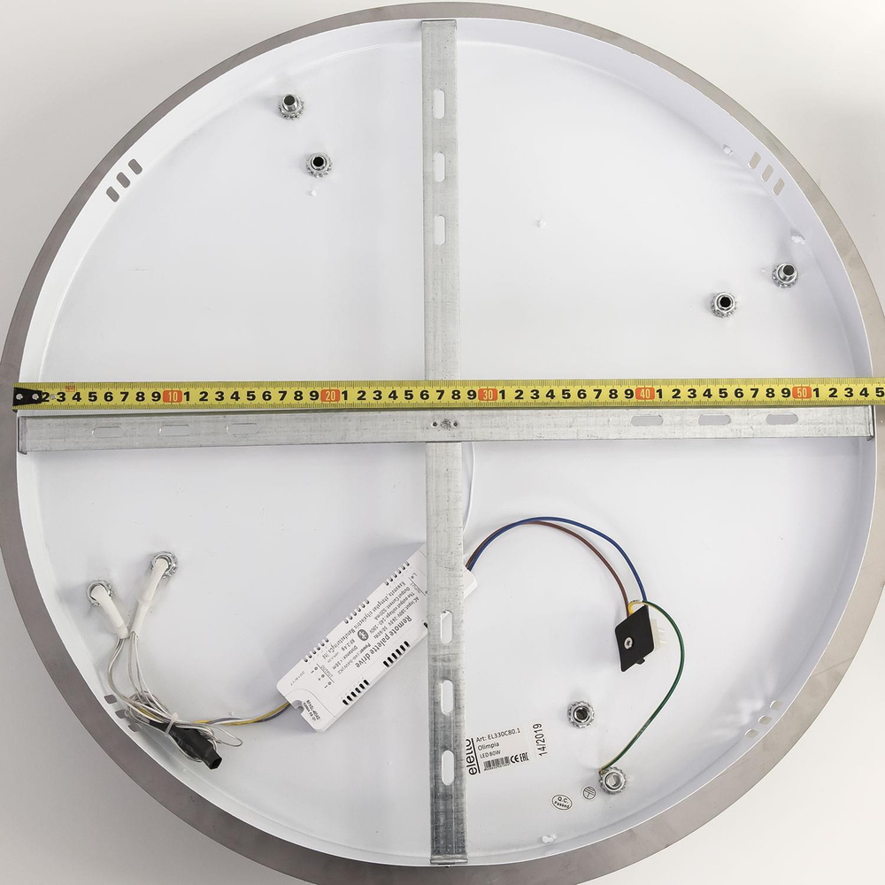 Eletto Olimpia EL330C80.1 LED Люстра хрустальная с пультом Хром